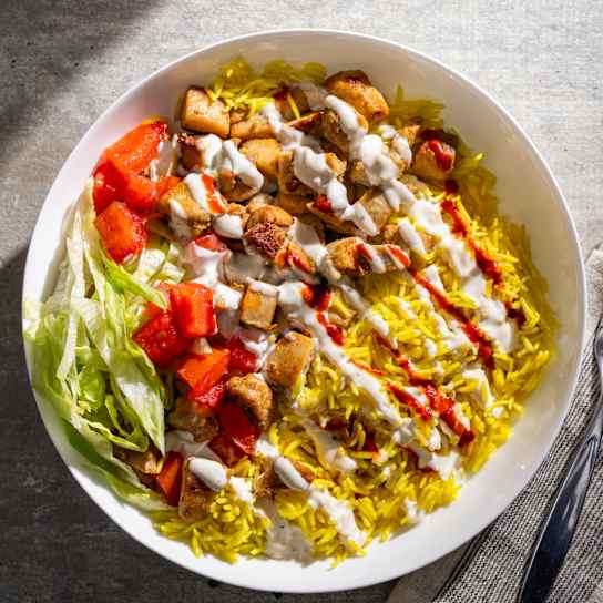 Halal Cart-Style Chicken and Rice